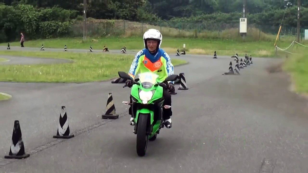 Ninja250SL 試乗　SRTT　内藤インストラクター