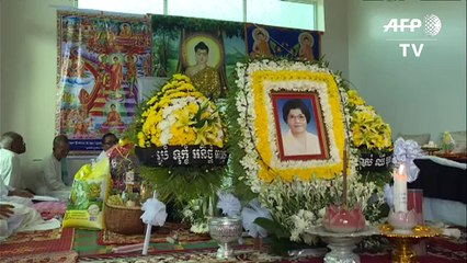 Funérailles de Thirith, la "Première Dame" du régime des Khmers