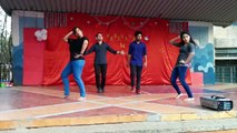 Hip Hop and Bollywood Group dance by Dayananda sagar college students Bangalore