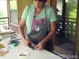 How to Make Mosaic Glass Art : Cutting Glass for the Background of a Mosaic
