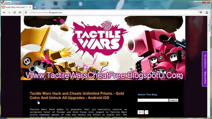 Tactile Wars Tricheurs Téléchargement Gratuit (FR)Proof