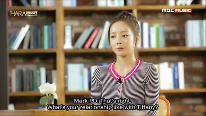 [ENG SUB] Tiffany (SNSD) on Hara (KARA) On & Off: The Gossip