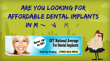 affordable dental implants Hollywood (786) 422-9651
