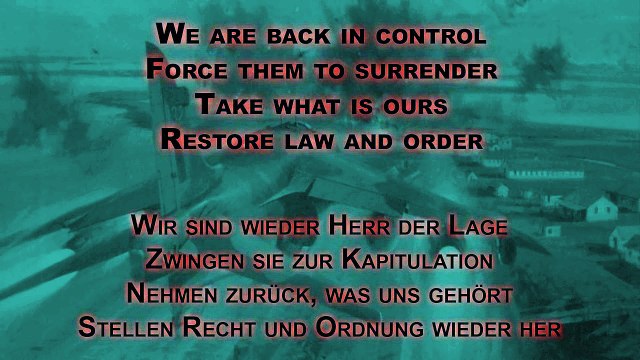 Sabaton - Back in Control (Lyrics English & Deutsch)