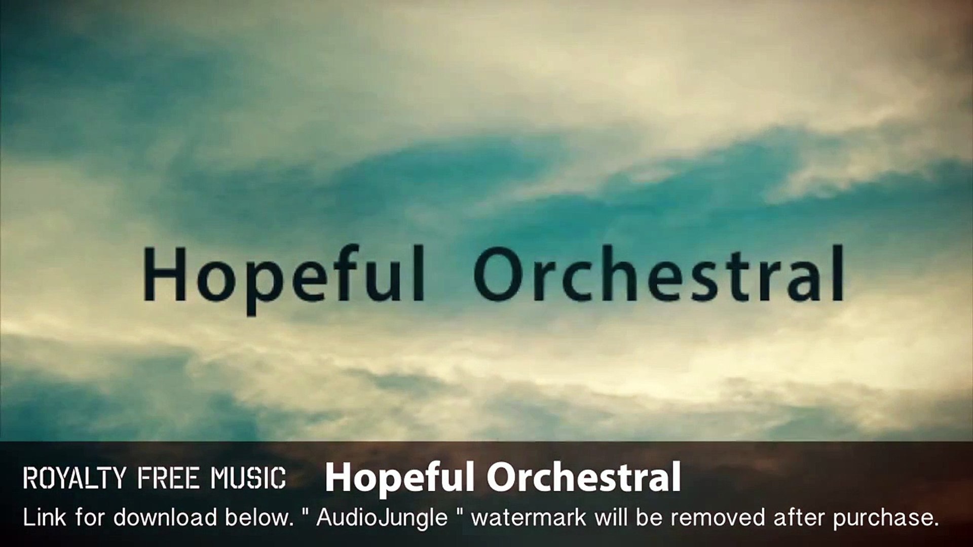 ⁣Hopeful Orchestral - Instrumental / Background Music (Royalty Free Music)