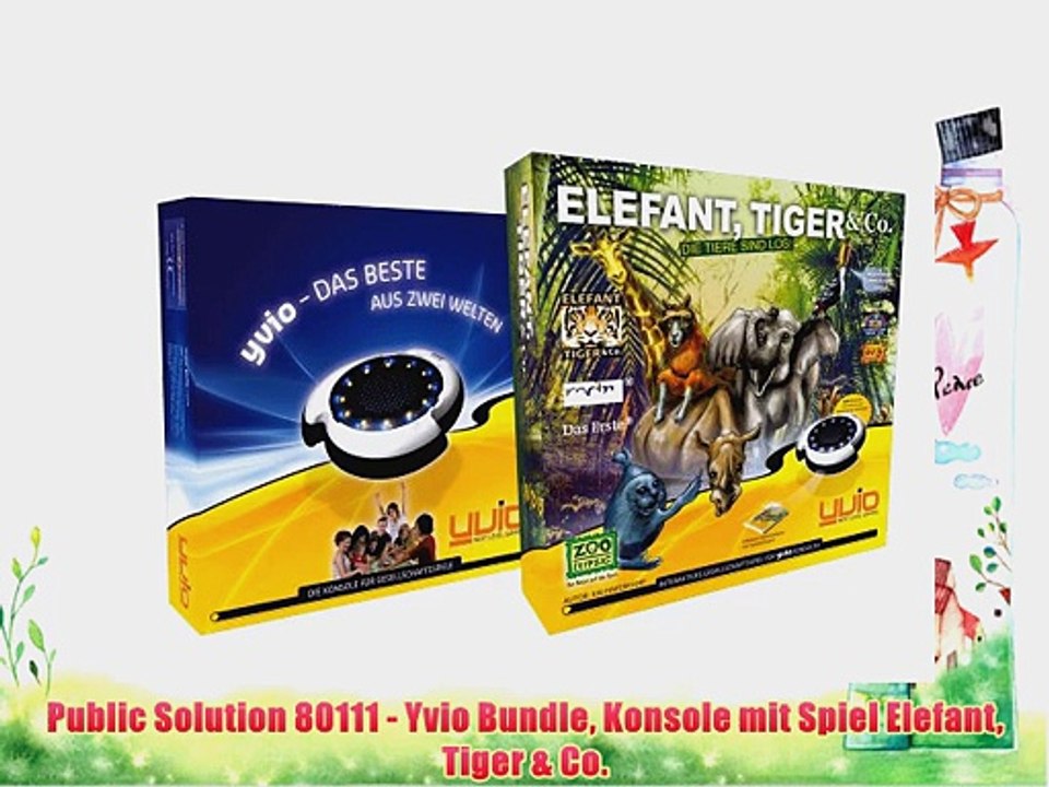 Public Solution 80111 - Yvio Bundle Konsole mit Spiel Elefant Tiger