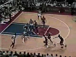 Dennis Rodman Clashes with Will Perdue on the Court 🏀