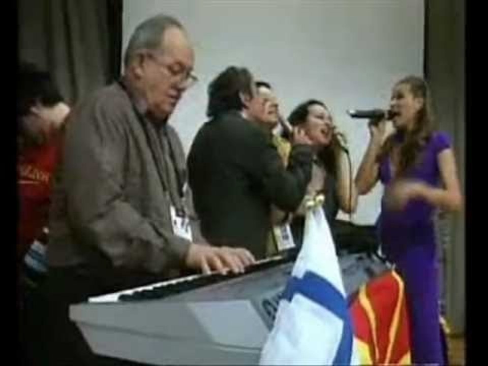 Karolina-Mojot svet(Macedonia,Eurosong2007)Rehearsal,Macedonian night and Backstage