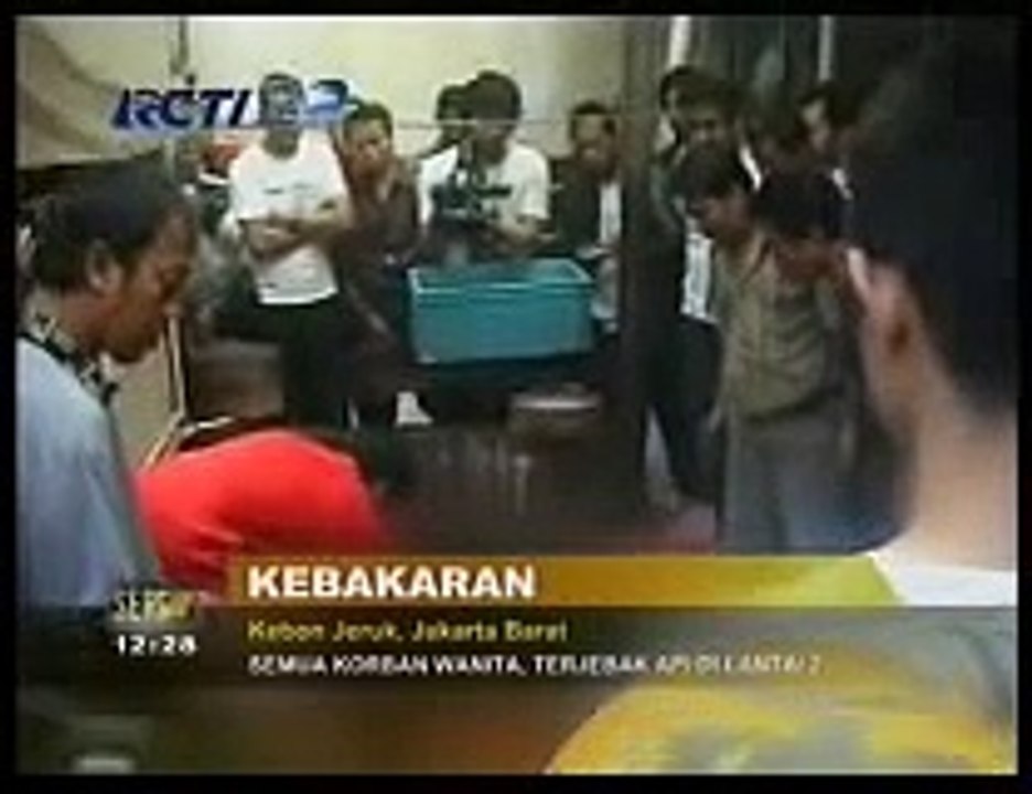RCTI sergap 1228 restoran terbakar, tujuh karyawati tewas