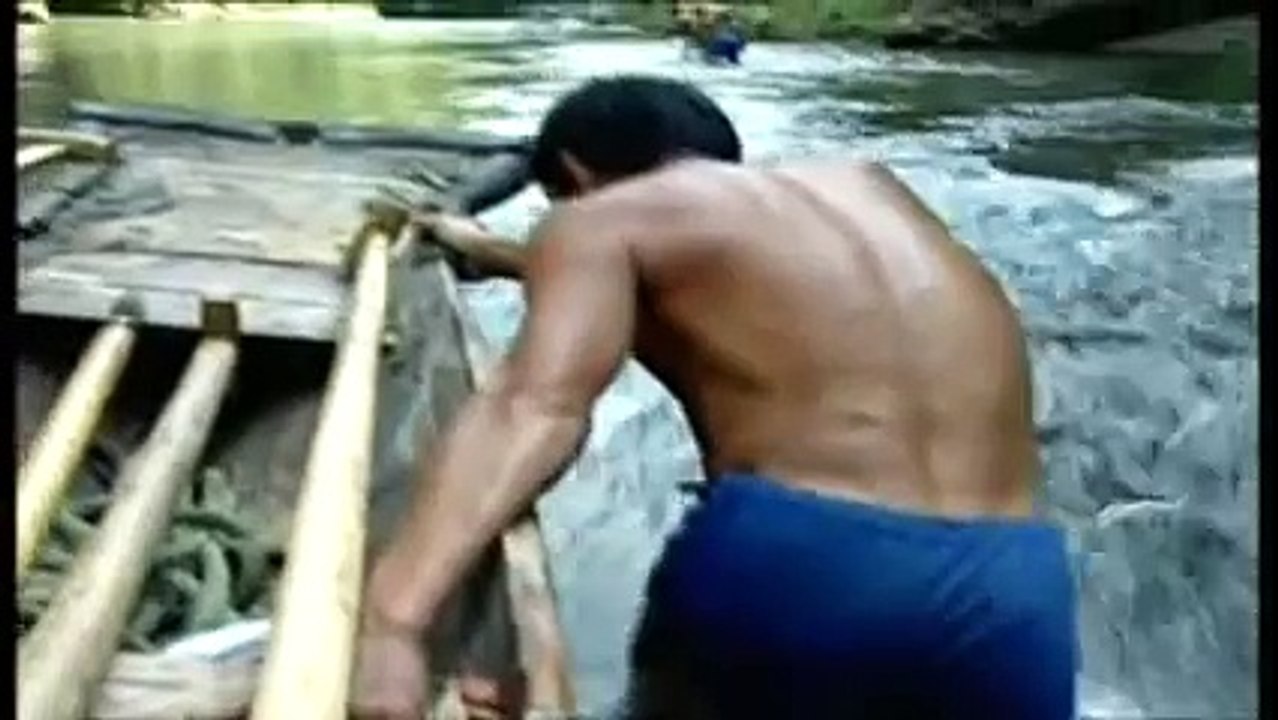 湖北長江三峽的縴夫