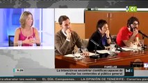 Dos jovenes cientificos canarios en la final de FAMELAB España.  (TVC /Buenos Dias Canarias)