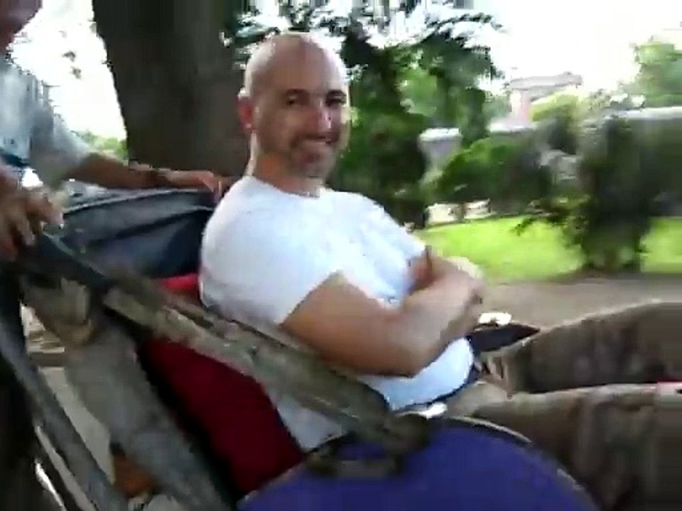 Fernando in Cyclo in Hue