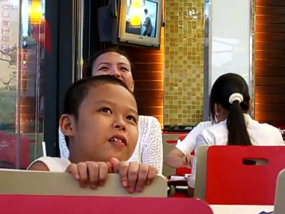 Kid and Mom Laughing
