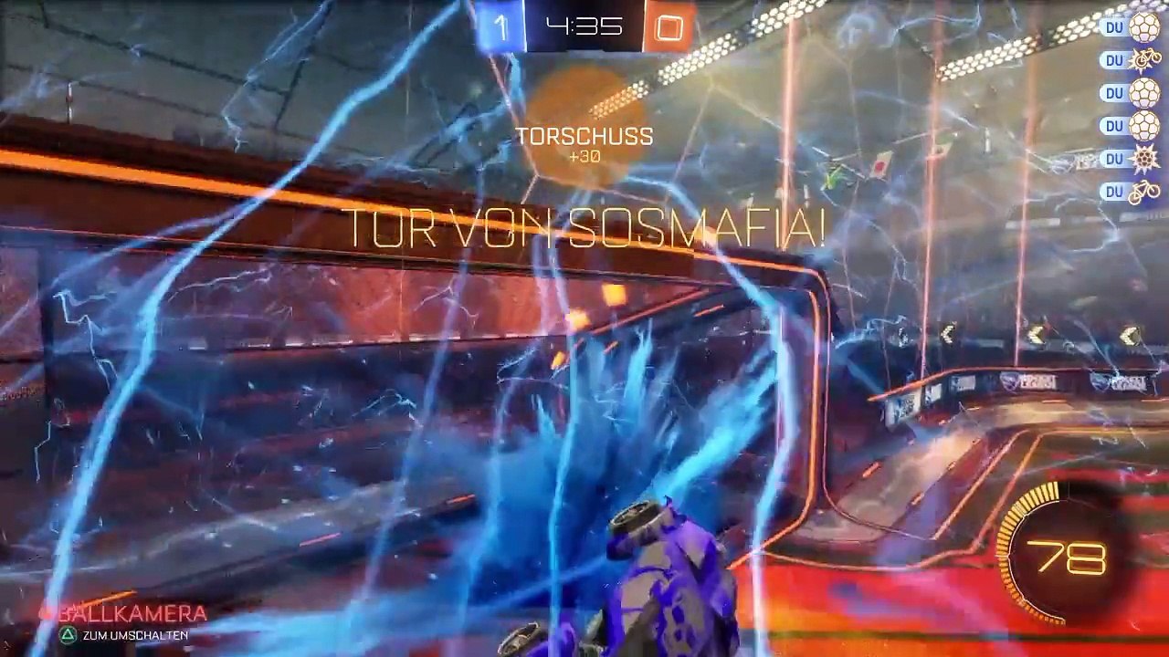 Rocket League - 2vs2 Match mit 5 Toren gewonnen - Gameplay#44