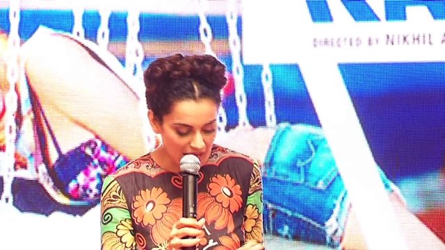 Imran Khan, Kangana Ranaut Promote 'Katti Batti' At MMK College