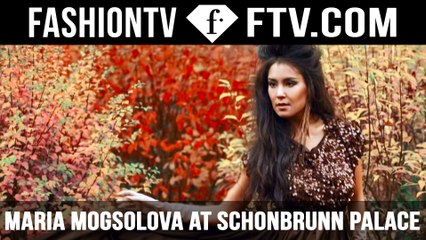 Maria Mogsolova at Schonbrunn Palace - Photoshoot in Vienna | FashionTV