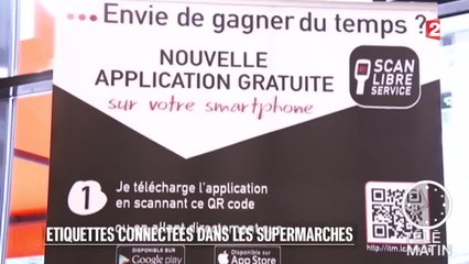Nouveau - Etiquettes connectées dans les supermarchés - 2015/08/25