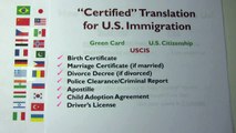 Green Card & U.S. Citizenship - Getting Your Certified Translation for U.S. Immigration