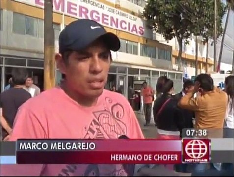 Costa Verde: Roca cayó sobre parabrisas e hirió a conductor en San Miguel