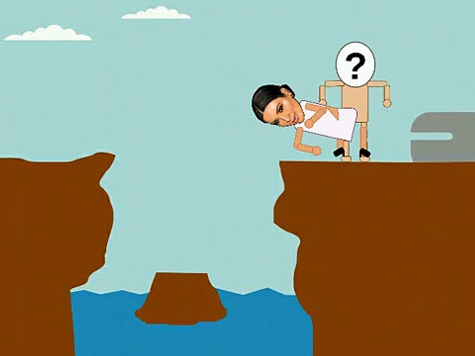 Funny Cartoon with Kim Kardashian