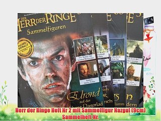 Herr der Ringe Heft Nr 2 mit Sammelfigur Nazgul (9cm) Sammelheft Nr.