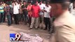 Vadodara: Woman falls off two wheeler, gets run over by corporation dumper - Tv9 Gujarati