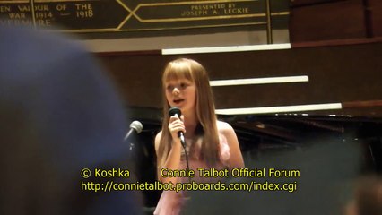 HD / HQ video of Connie Talbot singing One Moment In Time
