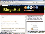 How to expand the posts section or change width in blogger or blogspot