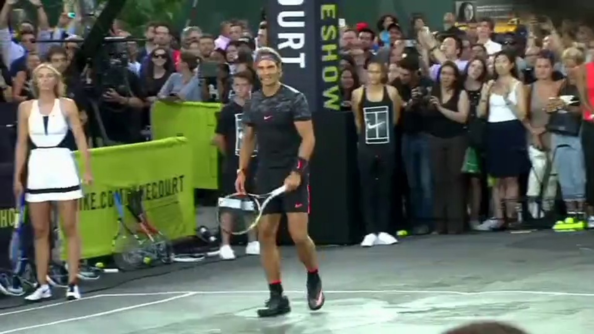 Nike's 'NYC Street Tennis' Event. 24 Aug 2015 - video Dailymotion