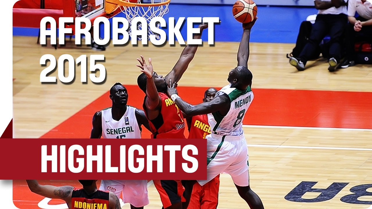 Senegal v Angola - Game Highlights - Group B - AfroBasket 2015