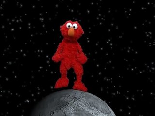 Elmo Dancing On The Moon