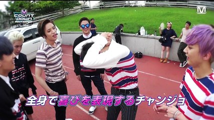 150724 틴탑 엠카 백스테이지