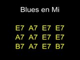 Blues en Mi (blues in E) Playback