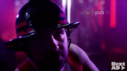 Firefighter on fire tries pole dancing