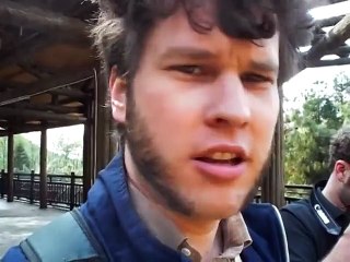 Two Lions Fight Over Live Chicken At Zoo