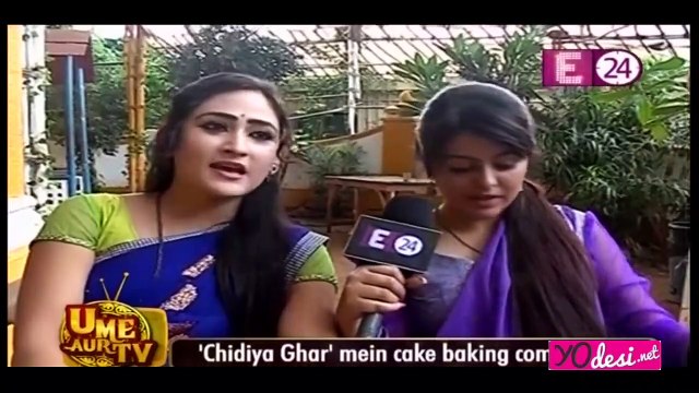 Koyal-Mayuri Mein Cake Banane Ki Jung!!! - Chidiya Ghar - 25th August 2015