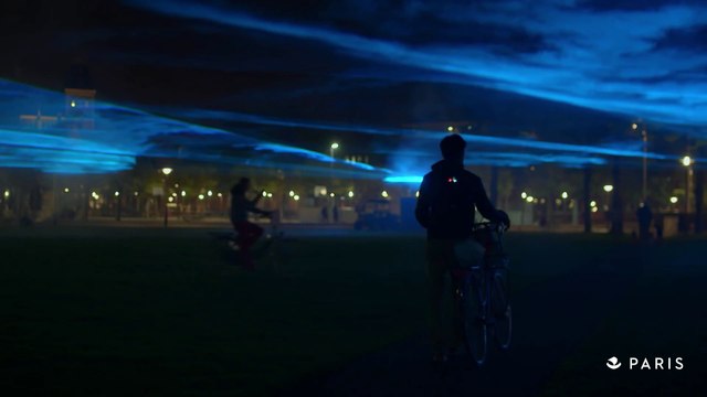 Nuit Blanche 2015 : Daan Roosegaarde au parc des Batignolles