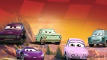 Cars 2 Disney Cartoon Song for Kids _ Finger Family Rhymes & Daddy Finger Song