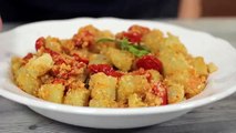 Ricetta vegan vegetariana - Zucchine in padella alla liparota