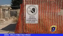 ANDRIA | Crollo stabile di viale Virgilio, nessun ferito