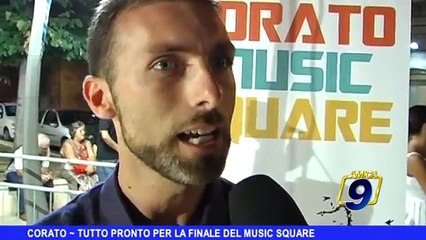 CORATO | Tutto pronto per la finale del Music Square
