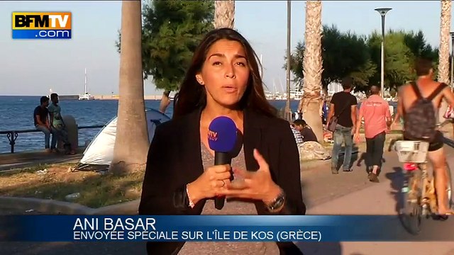 Grèce: des migrants coincés sur l'île de Kos