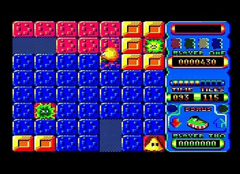 Amstrad CPC: Skweek aka Slider (1989)