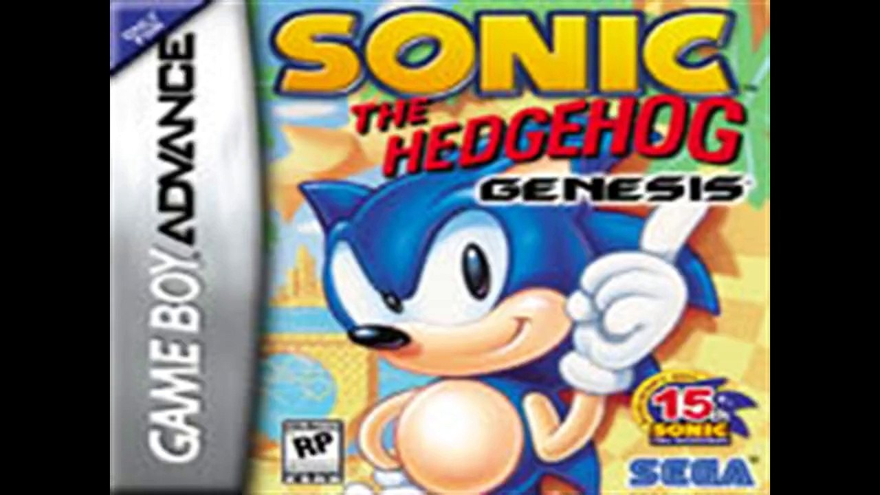 Short Gameplay: Sonic the Hedgehog Genesis (Game Boy Advance)