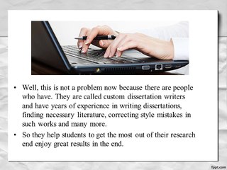 Custom Dissertation Writing as a Viable Option for Busy Students