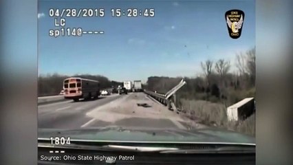 Ce patrouilleur est arrivé à temps pour sauver une vie