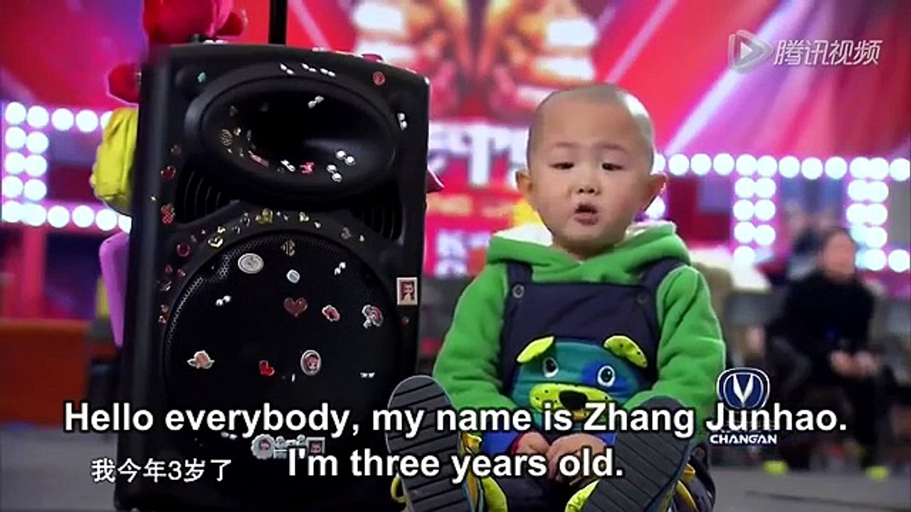 3 year old boy's dancing magick