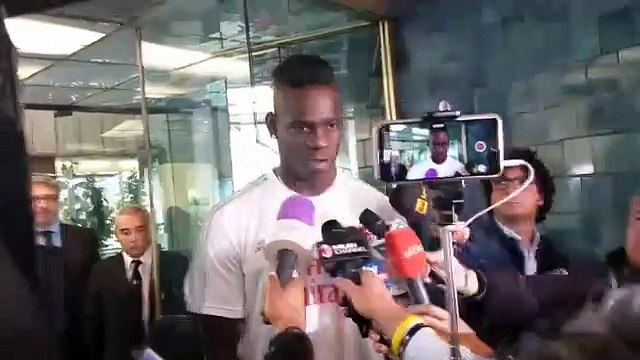 Le prime parole di Mario Balotelli nel giorno delle visite mediche col Milan