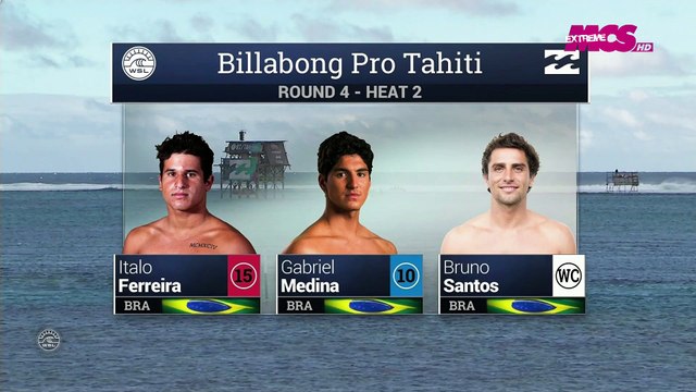 WSL - TAHITI PRO / ROUND 4 : Les meilleures vagues