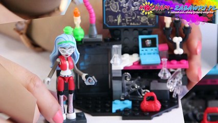 Ghoulia's Potion Lab Playset / Upiorne Laboratorium Ghoulii - Monster High - Mega Bloks - CNJ02 - Recenzja